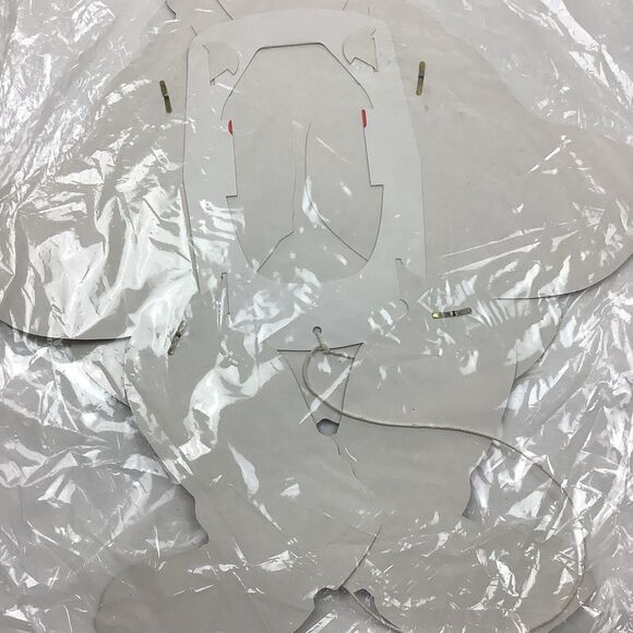 Vintage Pull String Santa Christmas Advent Calendar Denmark Moldow Movable Clown - Picture 8 of 12